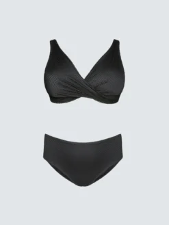 Bikini a rete con scollo incrociato