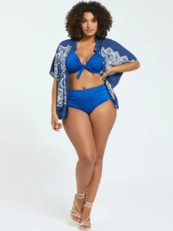 Bikini con fiocco e cristal