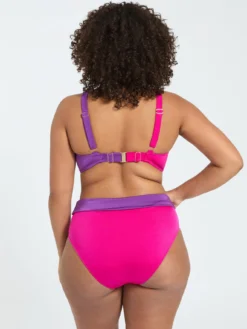 Bikini incrociato color block