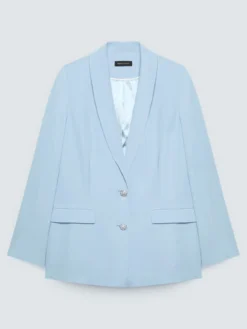 Blazer con bottoni gioiello