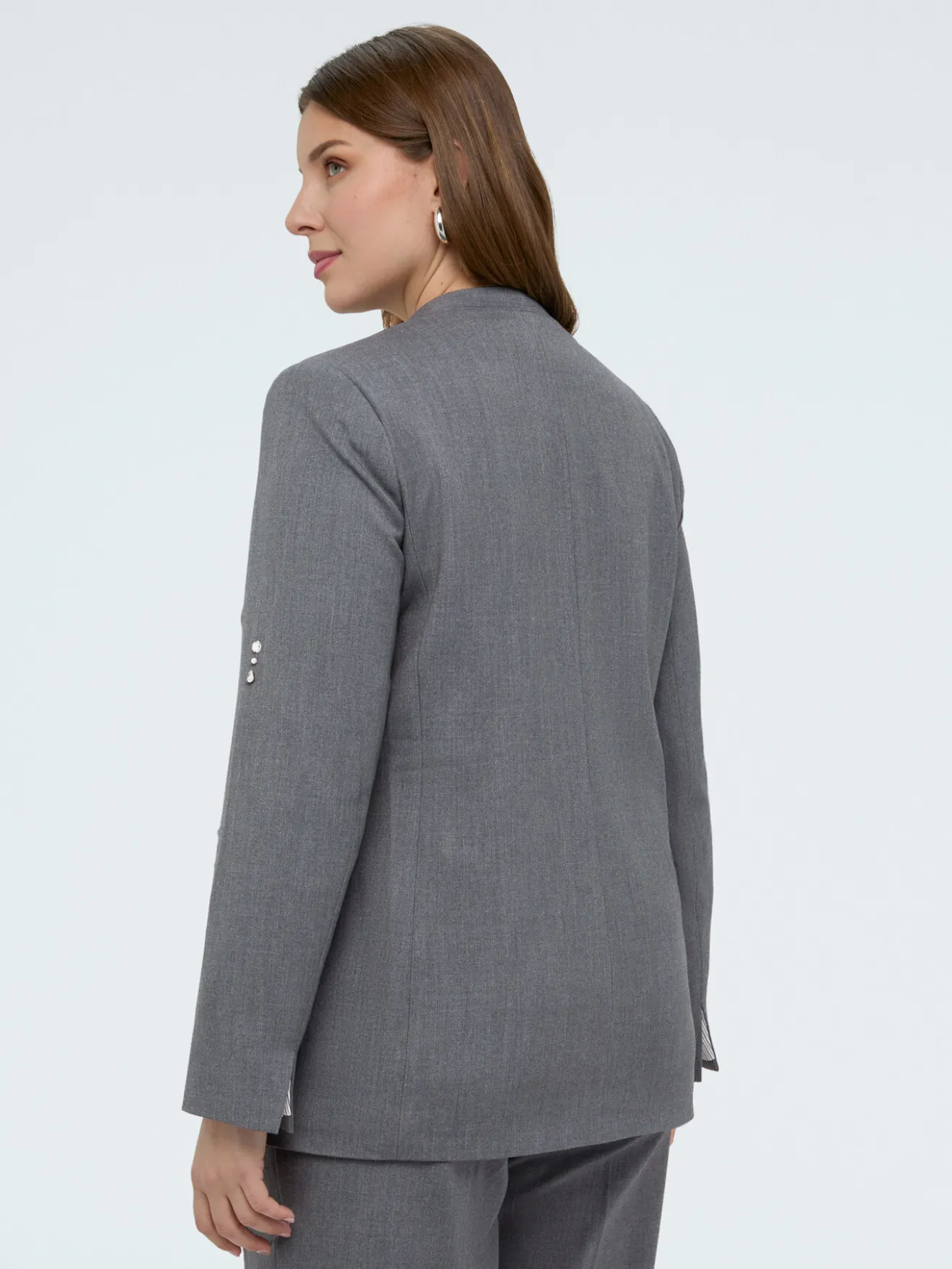 Blazer con dettagli brillanti