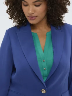 Blazer con maniche a tre quarti
