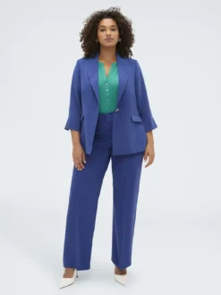 Blazer con maniche a tre quarti
