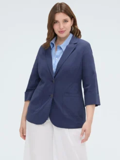 Blazer con maniche tre quarti