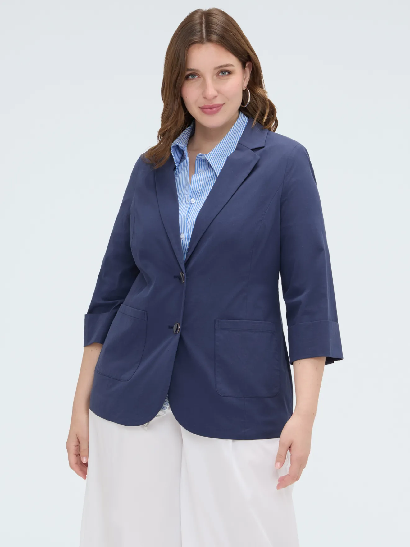 Blazer con maniche tre quarti