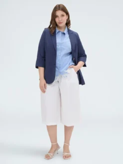 Blazer con maniche tre quarti