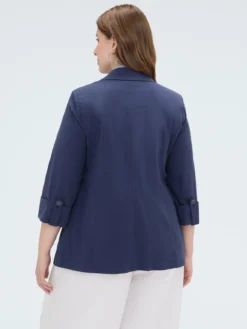Blazer con maniche tre quarti
