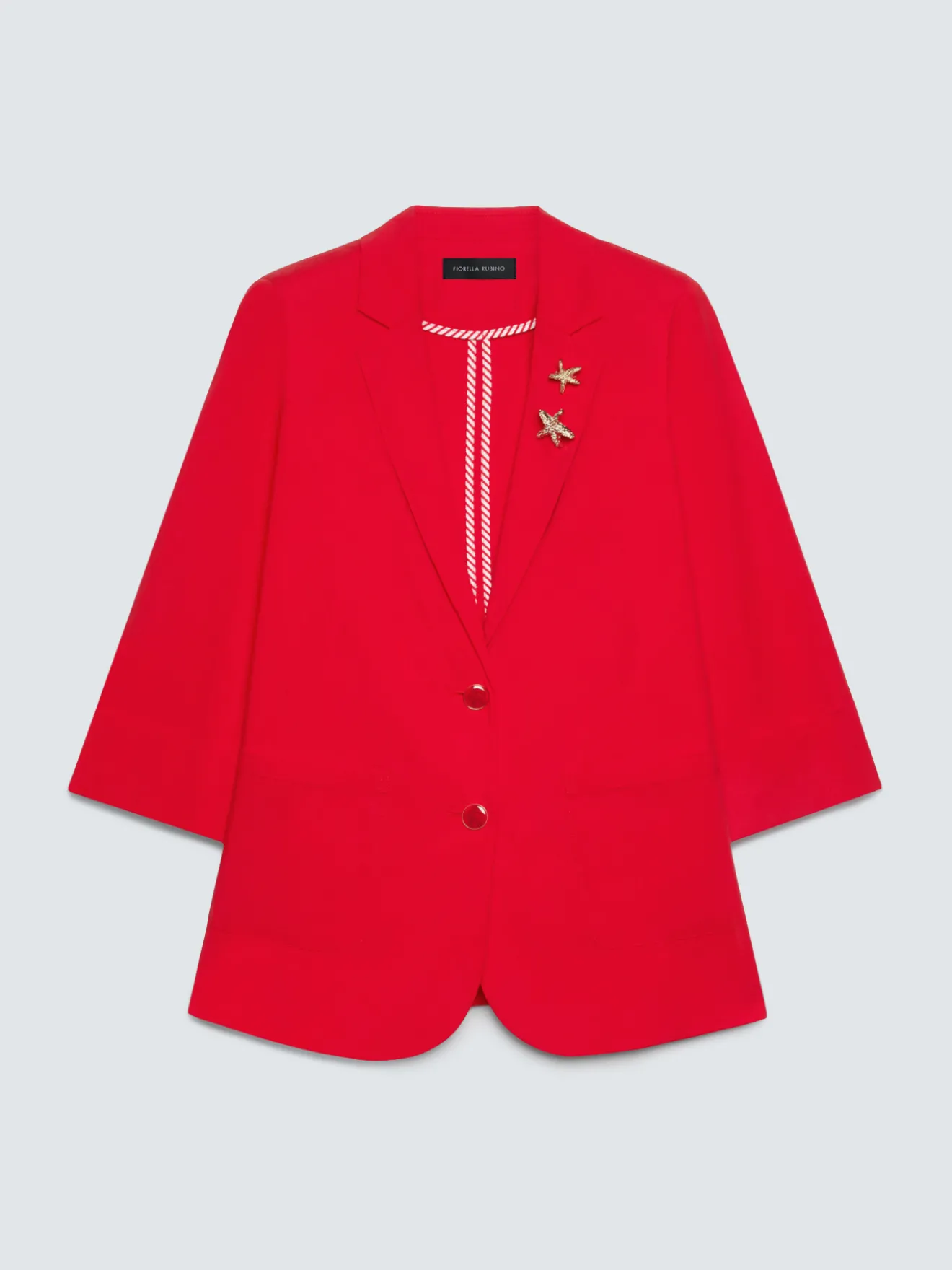 Blazer con spille