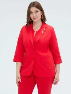 Blazer con spille