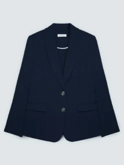 Blazer fitted in tessuto stretch