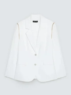 Blazer 2 in 1 con maniche staccabili