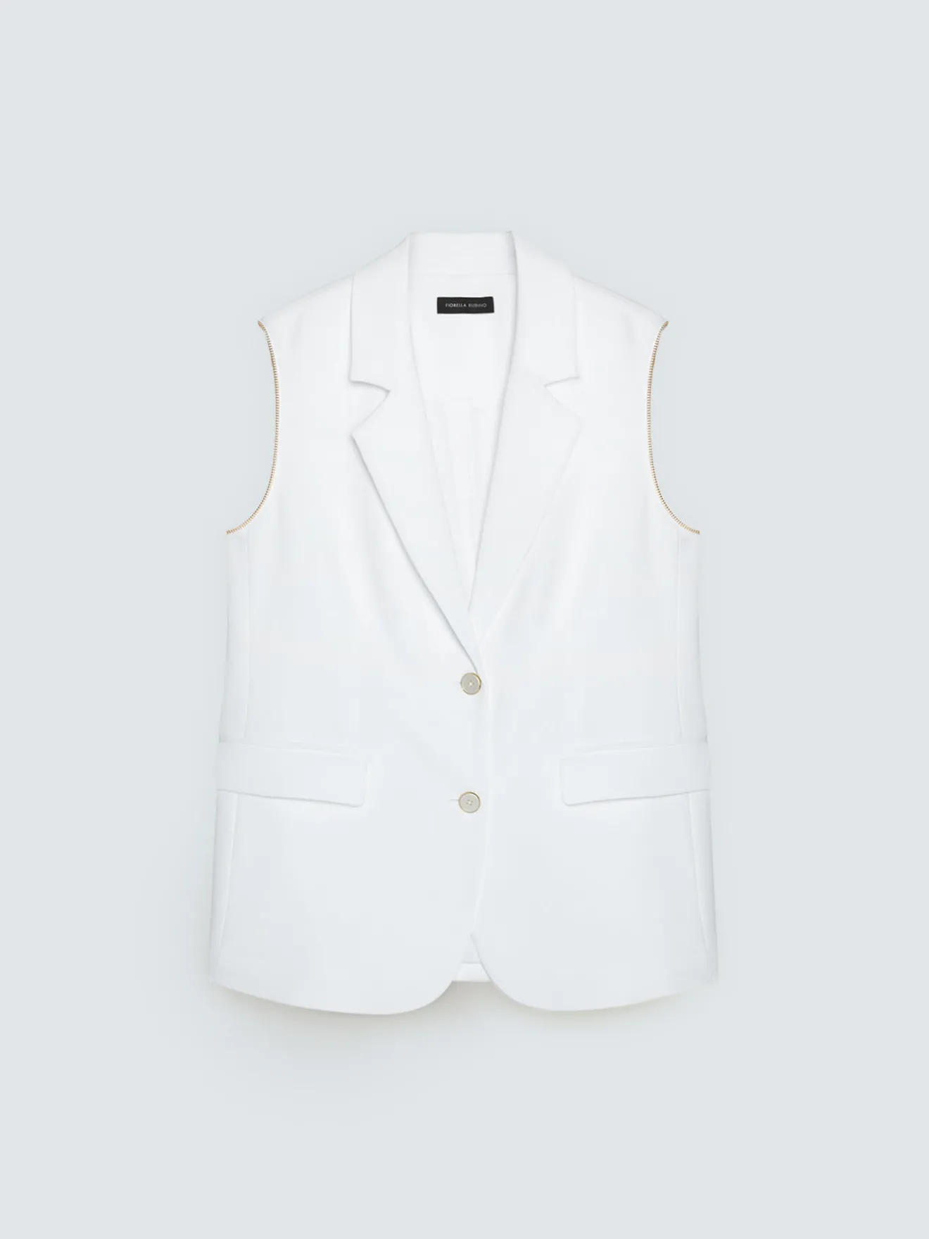 Blazer 2 in 1 con maniche staccabili