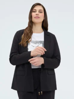 Blazer in Punto Milano misto cotone