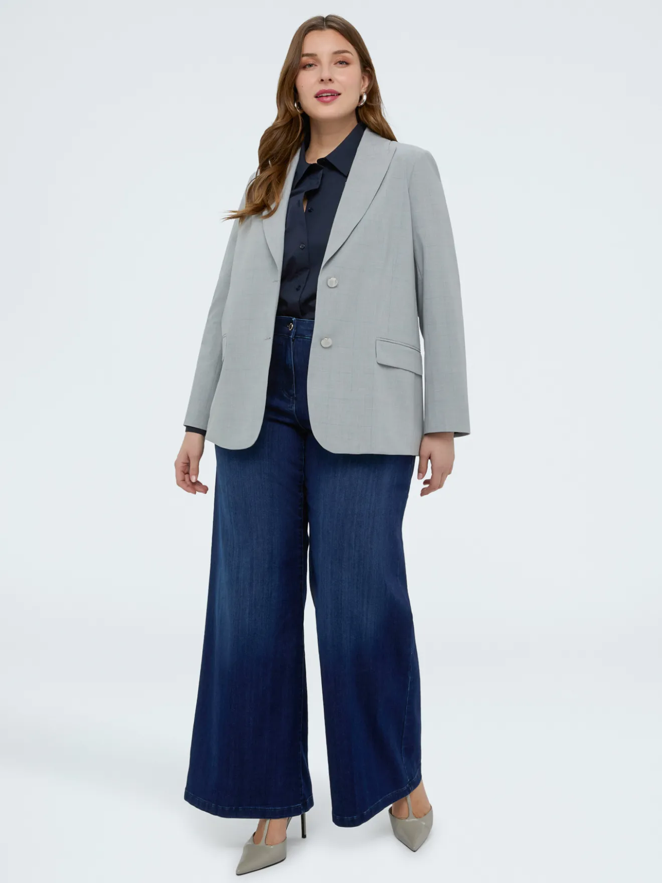 Blazer stampa check