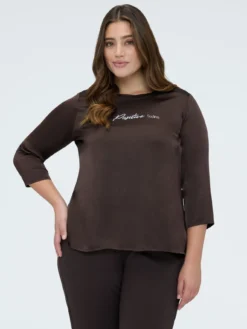 Blusa in raso Positive feeling