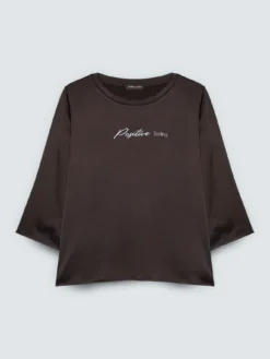 Blusa in raso Positive feeling