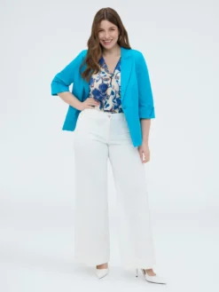 Blusa stampa floreale