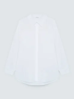 Camicia classica in popeline di cotone