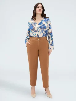 Camicia con stampa floreale