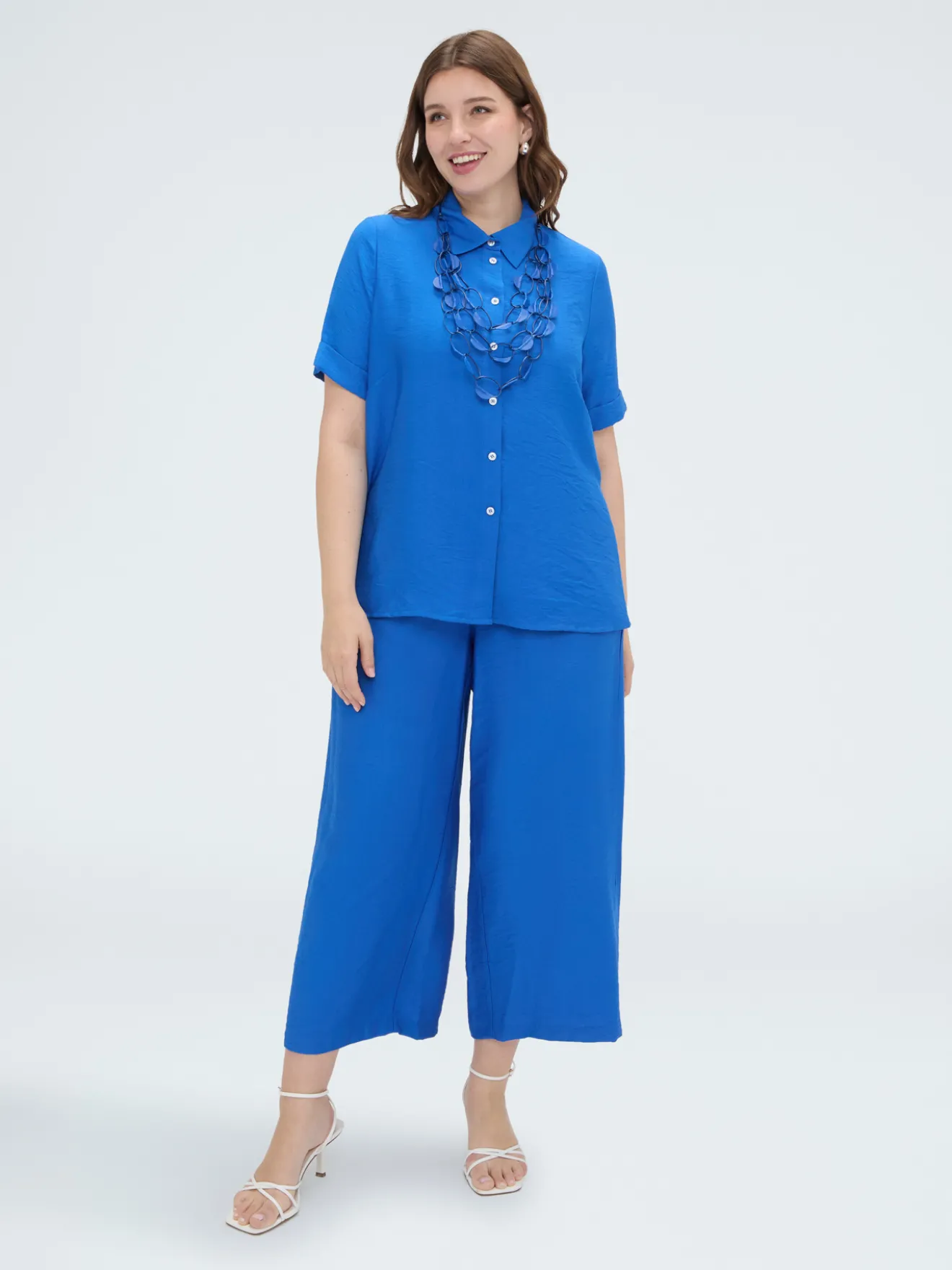 Camicia in misto viscosa
