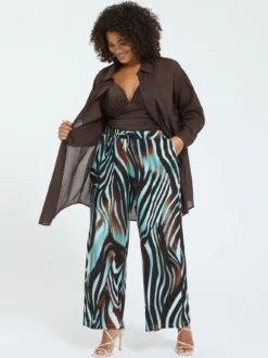 Camicia lunga in cotone