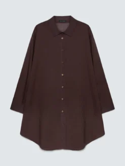 Camicia lunga in cotone