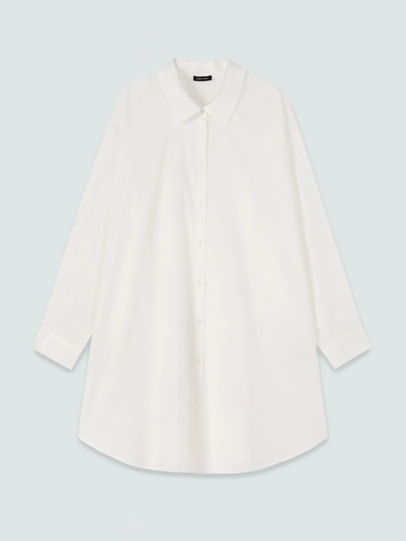 Camicia lunga in cotone