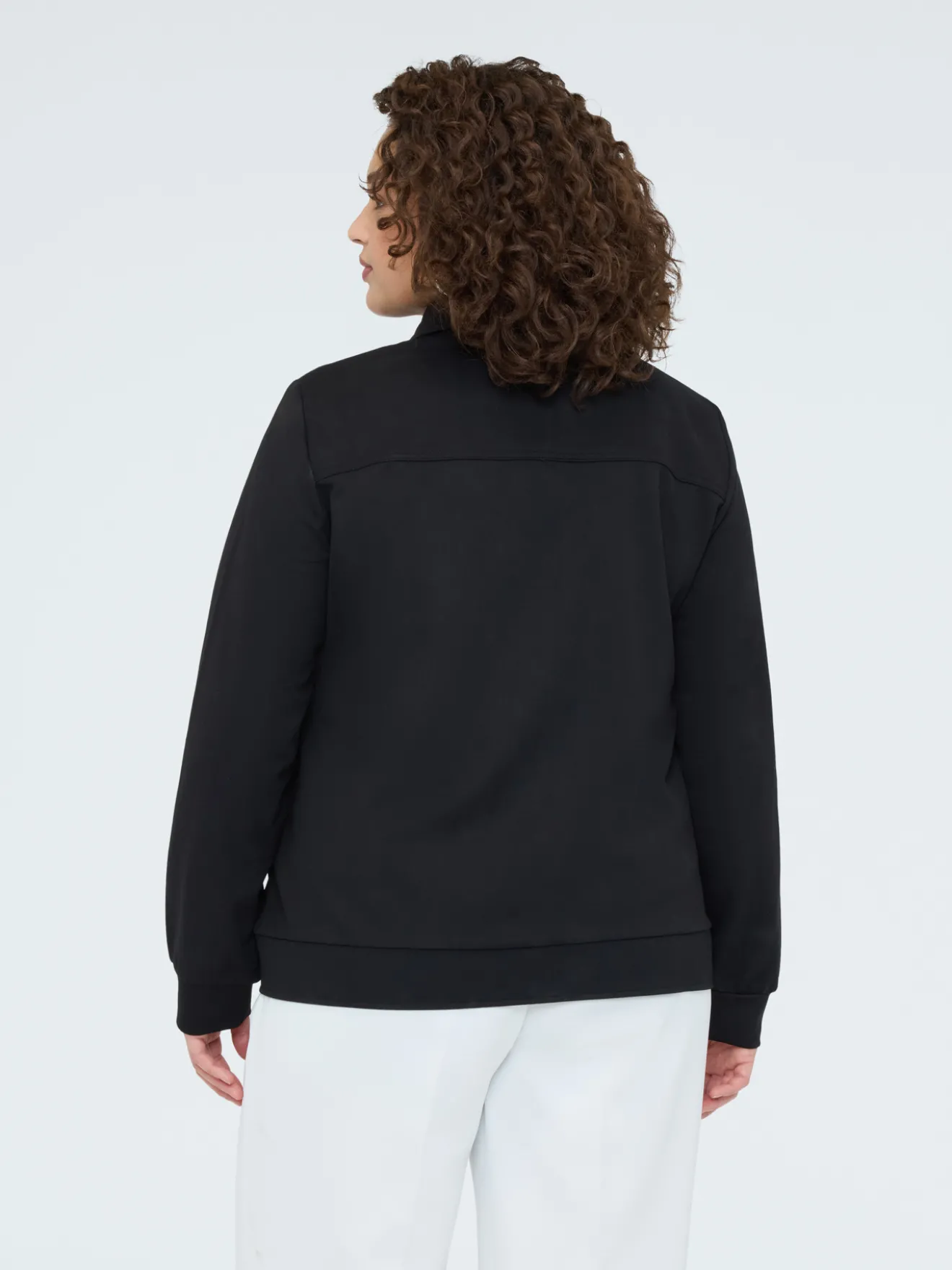 Camicia shacket in felpa