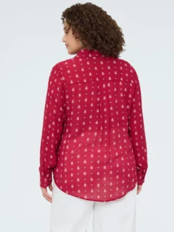 Camicia stampa micro paisley