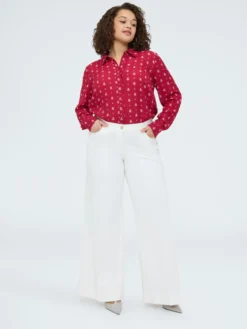 Camicia stampa micro paisley
