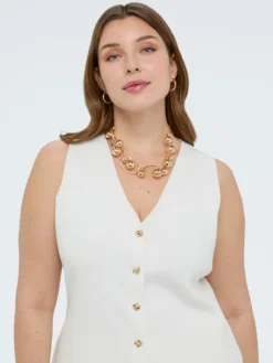 Collana con sfere e anelli