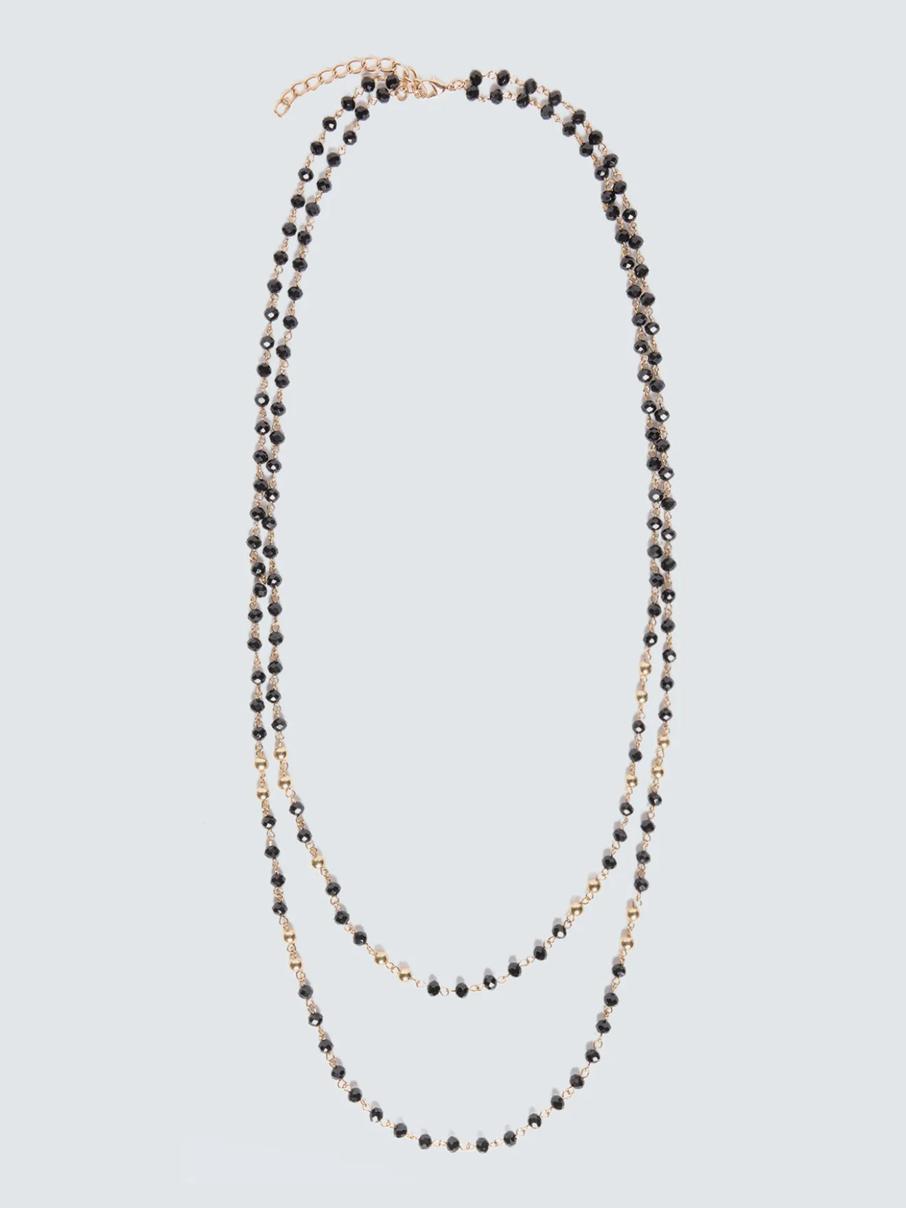 Collana con spilla fiore in tulle