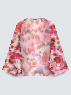 Coprispalle in georgette con stampa