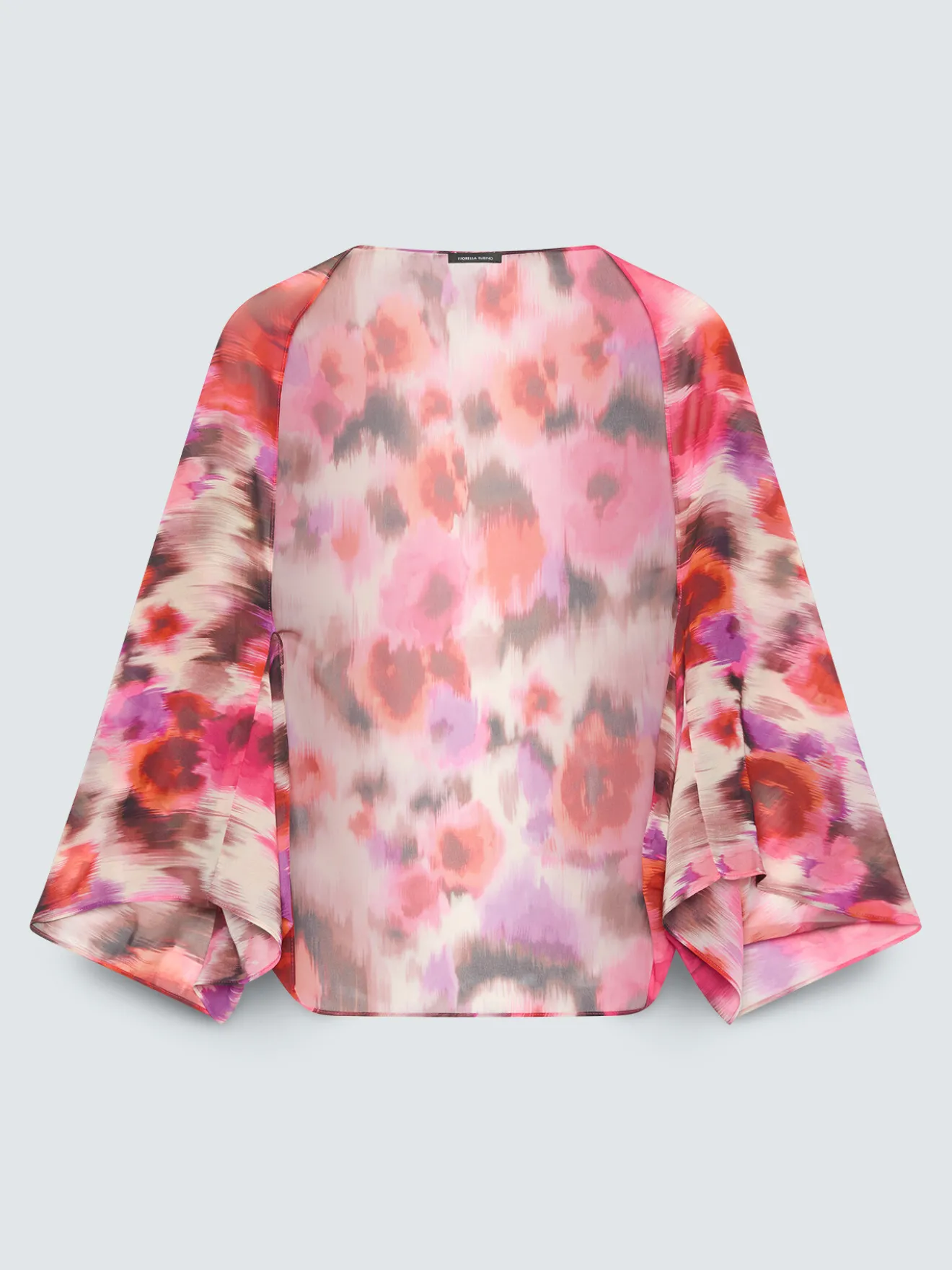 Coprispalle in georgette con stampa
