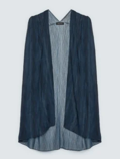 Coprispalle in plissé lurex