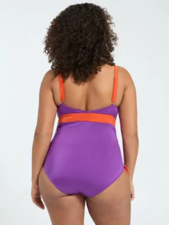 Costume intero color block