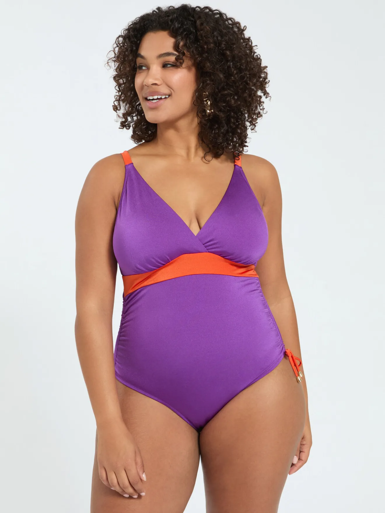 Costume intero color block