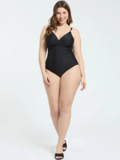 Costume intero con scollo incrociato