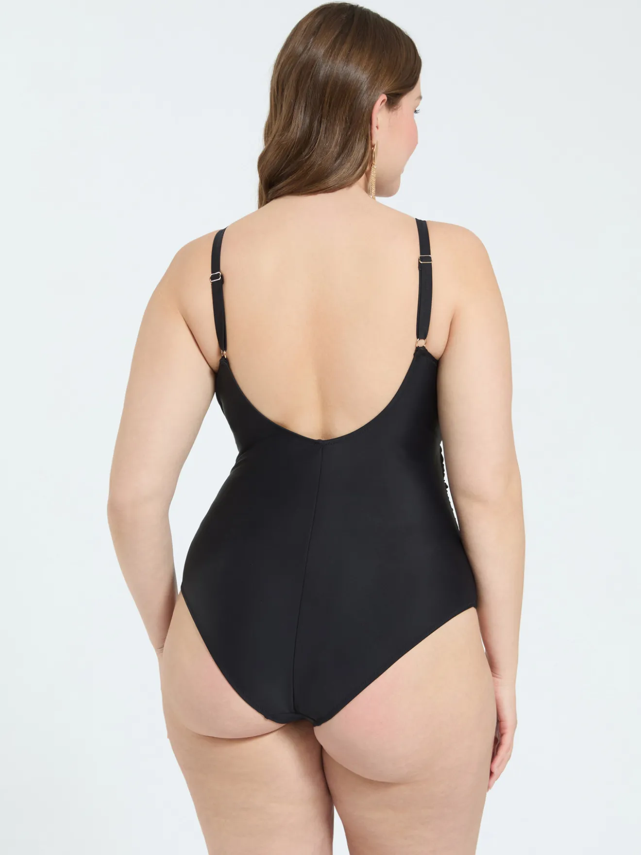 Costume intero con scollo incrociato