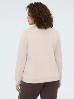 Felpa polo con applicazioni luminose