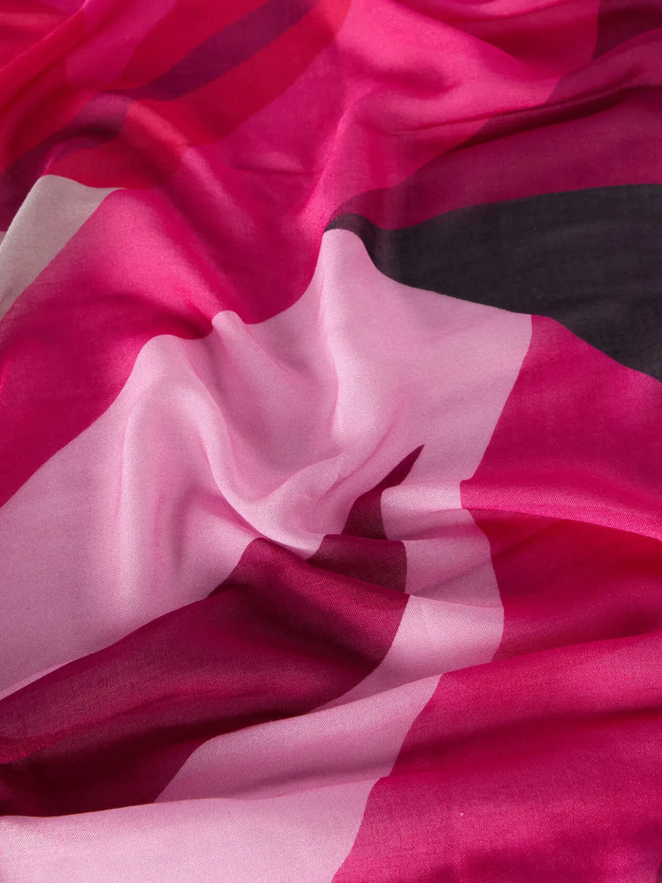 Foulard lungo con stampa colorata