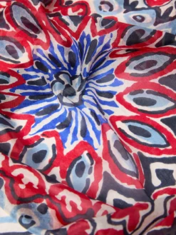 Foulard stampato in seta