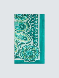 Foulard stampato in seta