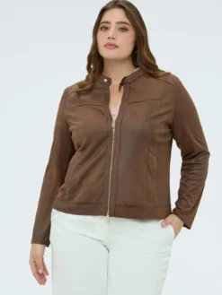 Giacca biker soft touch