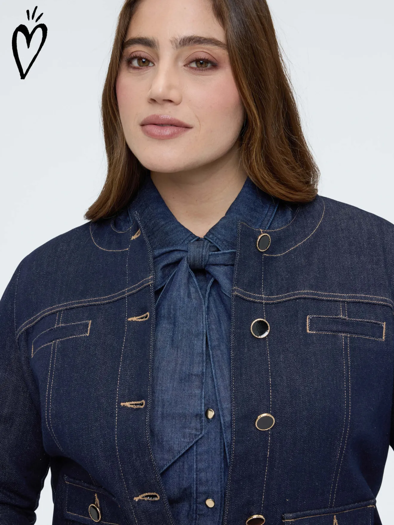 Giacca bon ton in denim