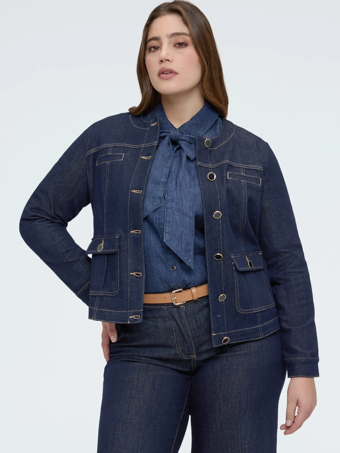 Giacca bon ton in denim
