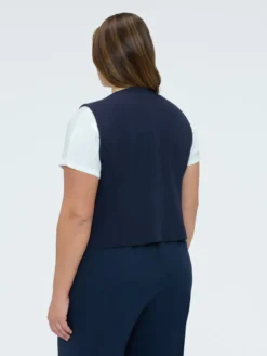 Gilet in tessuto stretch