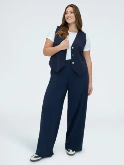 Gilet in tessuto stretch