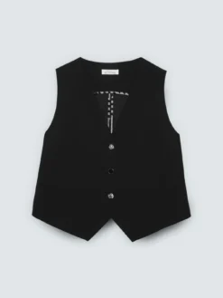 Gilet in tessuto stretch