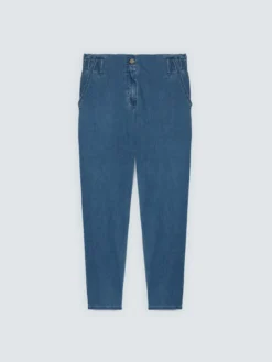 Jeans Balloon in denim misto cotone